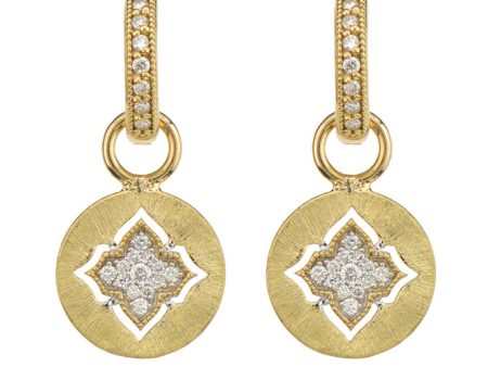 Jude Frances Moroccan Quatrefoil Disc Earring Charms Sale