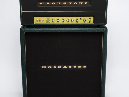 Magnatone Limited Edition Slash Signature SL-100 Head & SL-4x12 Cabinet Anaconda Green Cheap