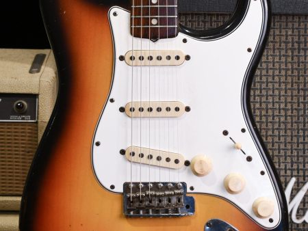 1965 Fender Stratocaster Sunburst Pre-CBS L Plate Online Hot Sale