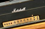 1969 Marshall Super Bass 100 Watt Head Metal Panel Hot on Sale