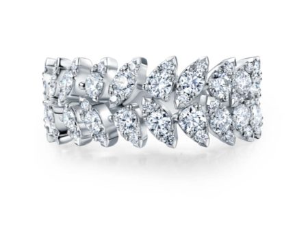 Hearts on Fire Double Row Diamond Band Online Sale